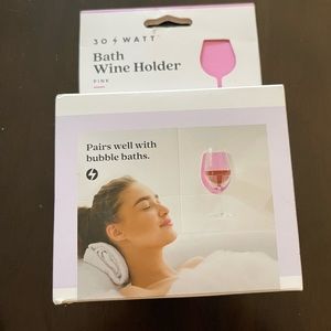 30 Watt Bath Wine Holder (pink)